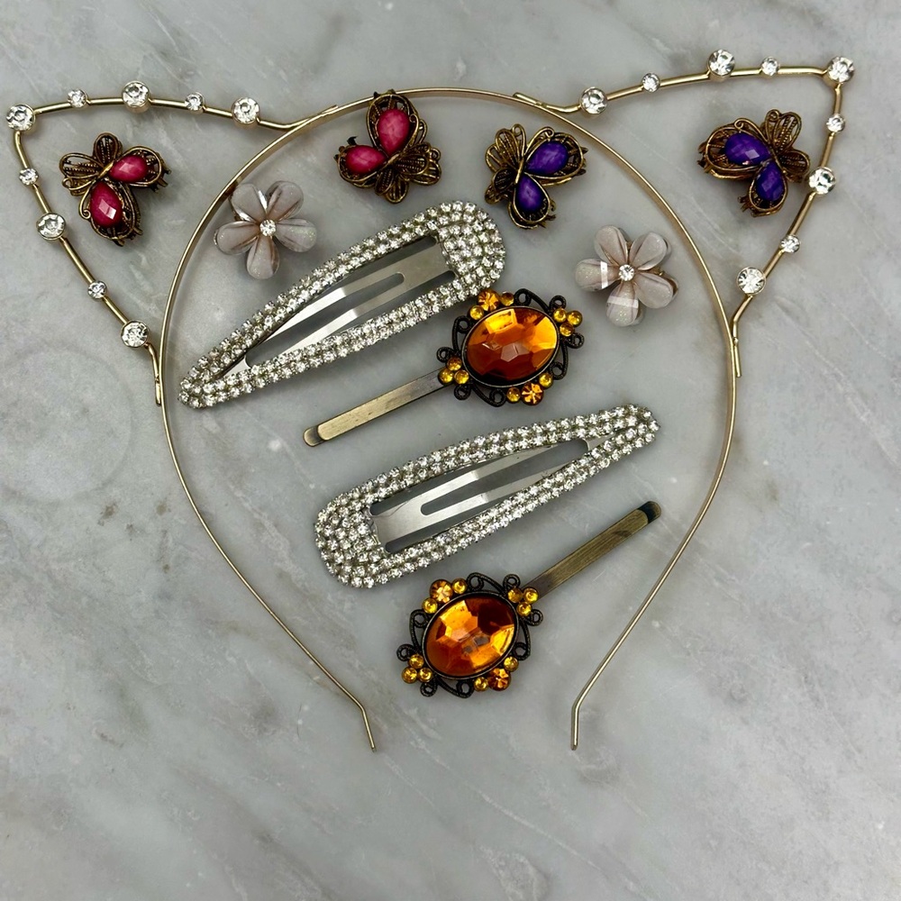 Cat Ears Headband, Barrettes and Clips - Picture 9 of 9
